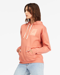 1 Here To Stay Graphic Hoodie Pink ABJSF00310 Billabong