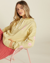 0 As Above So Below Graphic Hoodie Beige ABJSF00373 Billabong