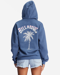 2 Bon Voyage Graphic Hoodie Blue ABJSF00375 Billabong