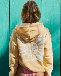 1 Season Of The Sun Graphic Hoodie Yellow ABJSF00376 Billabong