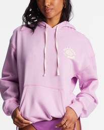 3 Peace Out Hoodie Purple ABJSF00389 Billabong