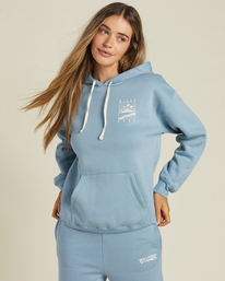 2 Brighter Day Pullover Hoodie Blue ABJSF00426 Billabong