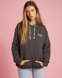 2 River Land Pullover Hoodie Black ABJSF00449 Billabong
