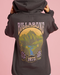 4 River Land Pullover Hoodie Black ABJSF00449 Billabong