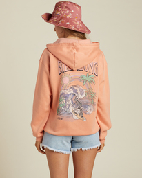 0 Rainbow Surf Pullover Hoodie Orange ABJSF00452 Billabong