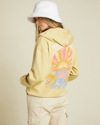 0 Day Dreamin Pullover Hoodie Beige ABJSF00453 Billabong