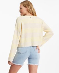 2 Short N Sweet Cardigan Yellow ABJSW00121 Billabong