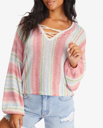 3 So Sweet Pullover Sweater Blue ABJSW00176 Billabong