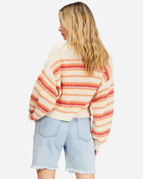 3 She's A Trip Crewneck Sweater Red ABJSW00201 Billabong