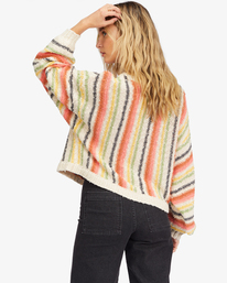 2 She's A Trip Crewneck Sweater Orange ABJSW00201 Billabong