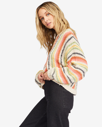 1 She's A Trip Crewneck Sweater Orange ABJSW00201 Billabong