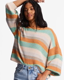 3 Spaced Out Pullover Sweater Multicolor ABJSW00202 Billabong