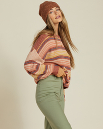 1 Spaced Out Pullover Sweater Orange ABJSW00202 Billabong