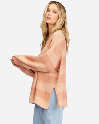 1 Sol Chasing Tunic Sweater Orange ABJSW00207 Billabong