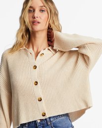 3 Stay Current Cozy Sweater White ABJSW00226 Billabong