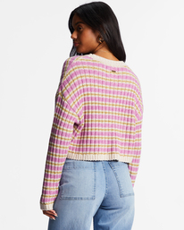 billabong, In A Daze - Pullover confortable pour Femme, BRIGHT ORCHID (php0) In A Daze - Cosy Jumper for Women ABJSW00228