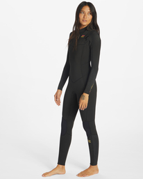 1 3/2mm Synergy 2022 - Wetsuit met een Borstrits voor Dames Black ABJW100129 Billabong