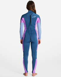 2 3/2mm Synergy 2022 - Back Zip Wetsuit for Women Blue ABJW100140 Billabong