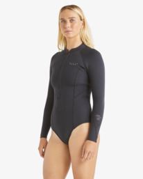 1 2/2 Salty Dayz Long Sleeve Spring Suit Black ABJW400100 Billabong