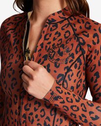 3 1/1 Salty Dayz Light Long Sleeve Spring Suit Orange ABJW400106 Billabong