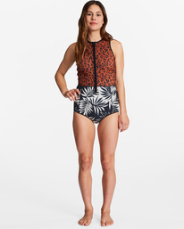 1 1/1mm Sol Sista - Short Jane Springsuit voor Dames Orange ABJW500101 Billabong