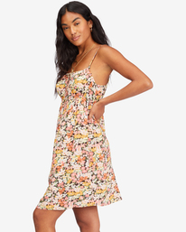 1 Feelin Blue Mini Slip Dress Multicolor ABJWD00249 Billabong