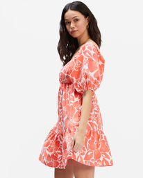 1 Be Mine Babydoll Dress Orange ABJWD00253 Billabong
