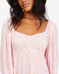 3 Swept Away Midi Dress Pink ABJWD00327 Billabong