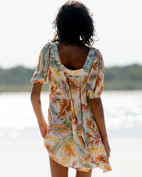 1 Bay Side Babydoll Dress White ABJWD00337 Billabong