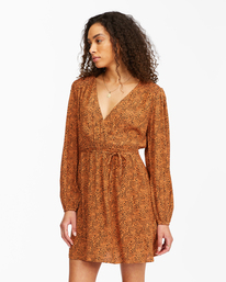 2 Spring Romance Mini Wrap Dress Multicolor ABJWD00354 Billabong
