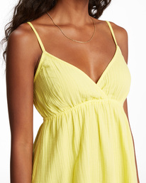 3 Wave After Wave Babydoll Mini Dress  ABJWD00360 Billabong