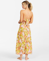 2 Retro Romance Halter Dress Green ABJWD00365 Billabong