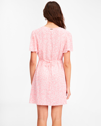 3 Short And Sweet Mini Dress Pink ABJWD00371 Billabong