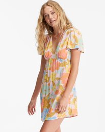 0 Short And Sweet Mini Dress Orange ABJWD00371 Billabong
