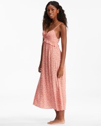 2 Rebel Heart Slip Dress Orange ABJWD00434 Billabong