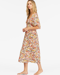 1 True Romance Midi Dress Multicolor ABJWD00478 Billabong
