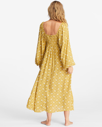 3 Better Days Long Sleeve Midi Dress Multicolor ABJWD00509 Billabong