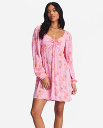 1 Crush On You Mini Dress Pink ABJWD00520 Billabong