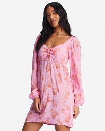 2 Crush On You Mini Dress Pink ABJWD00520 Billabong