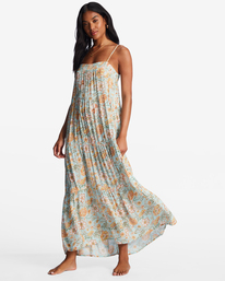 1 Distant Shores - Robe midi pour Femme Bleu ABJWD00532 Billabong