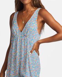 4 Feel The Love - Vestido Mini para Mujer Azul ABJWD00562 Billabong