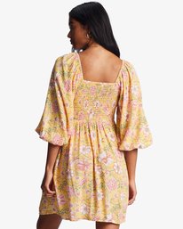 2 Paradise Days - Robe courte pour Femme Jaune ABJWD00585 Billabong