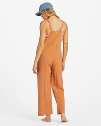 1 Pacific Time - Strappy Jumpsuit for Women Brown ABJWD00686 Billabong