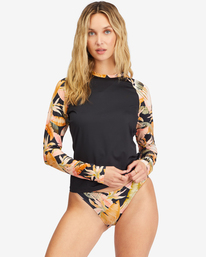 0 Wave Tribe Long Sleeve Rashguard  ABJWR00205 Billabong