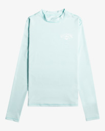 4 Core Long Sleeve UPF 50 Rashguard Blue ABJWR00230 Billabong