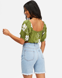 2 Sun City Crop Top Green ABJWT00272 Billabong
