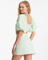 5 Tropic Sun Crop Top Green ABJWT00292 Billabong