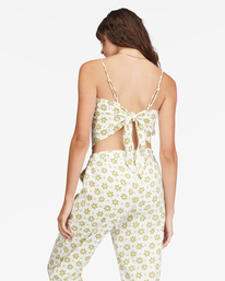 2 Double Take Handkerchief Crop Top White ABJWT00321 Billabong