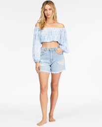 1 Sun Daze Top Crop Top White ABJWT00350 Billabong