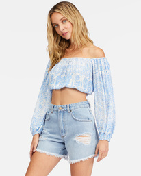 3 Sun Daze Top Crop Top White ABJWT00350 Billabong